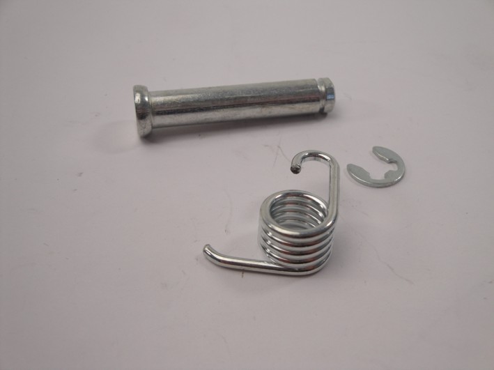 Picture of Footrest pin and spring Motrac Urban 